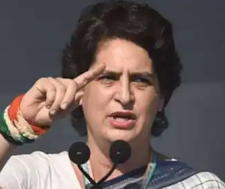 Mrs. Priyanka Gandhi On Attacking Mood?