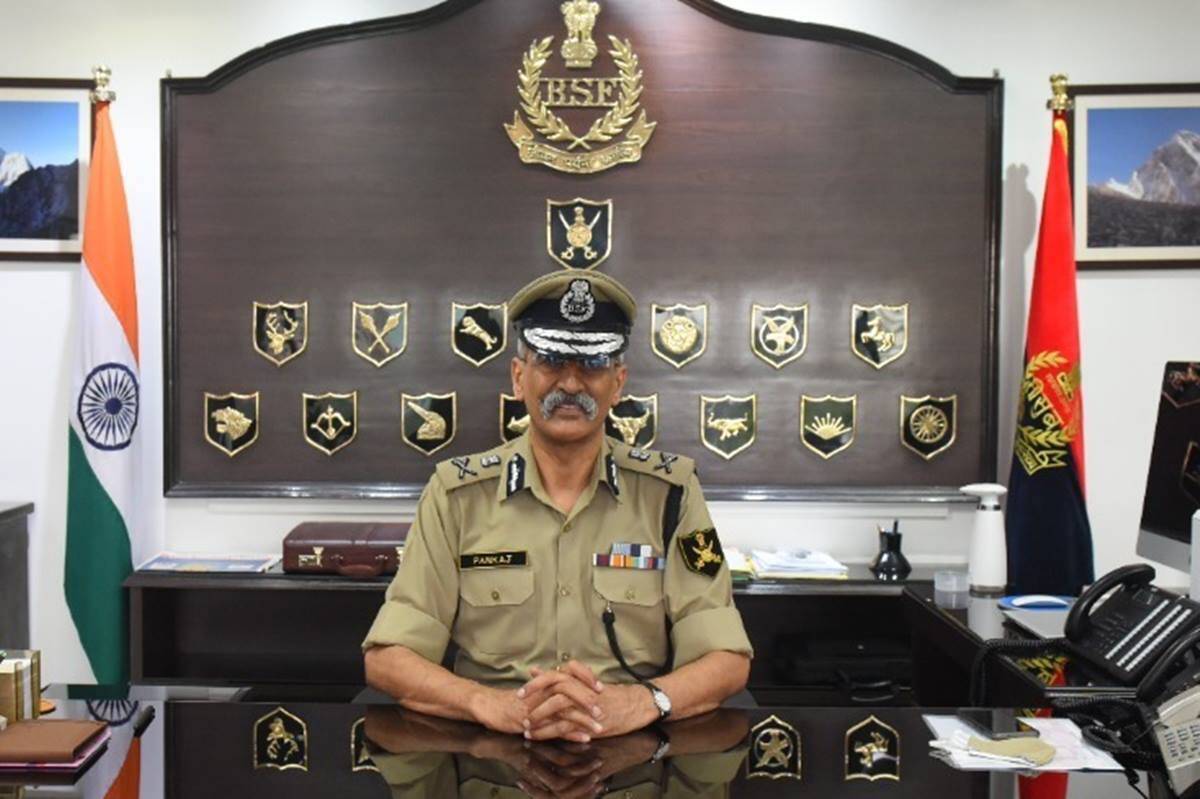Pankaj Singh IPS, has been taken over charge as DG BSF, Ministry of Home Affairs, Government of India.