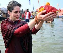 Mrs. Priyanka Gandhi On Hindutva Ladders?