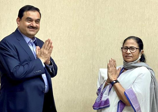 BJP Stunned With Meeting Of Adani And Mamta Didi?