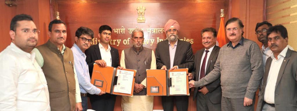 PFC inks Agreement to provide LED Street Lighting Systems for villages in Faridabad.