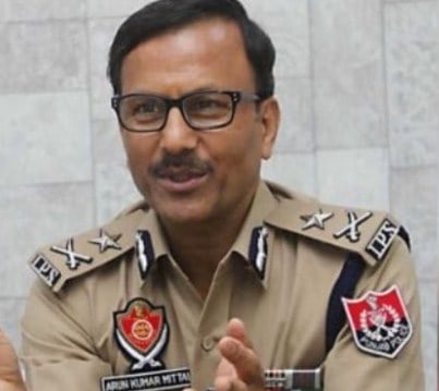 Arun Kumar Mittal IPS, has been transferred as IG Crime BoI, Punjab Police