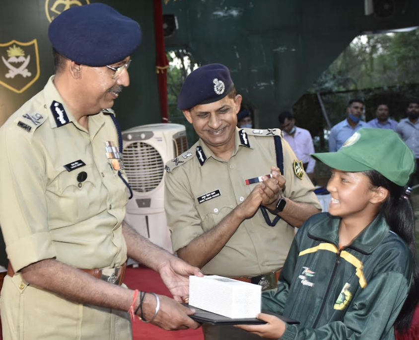 DG ITBP interacted with schoolchildren of Ladakh(UT) Administration.