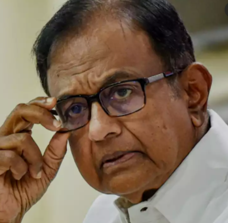 Chidambaram Shown Black Flag?