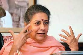 Mrs. Ambika Soni Third Powerful Women In Congress?