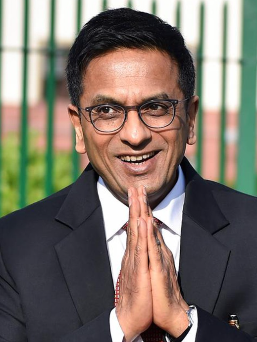 Justice DY Chandrachud has been appointed as the 50th Chief Justice of India (CJI)