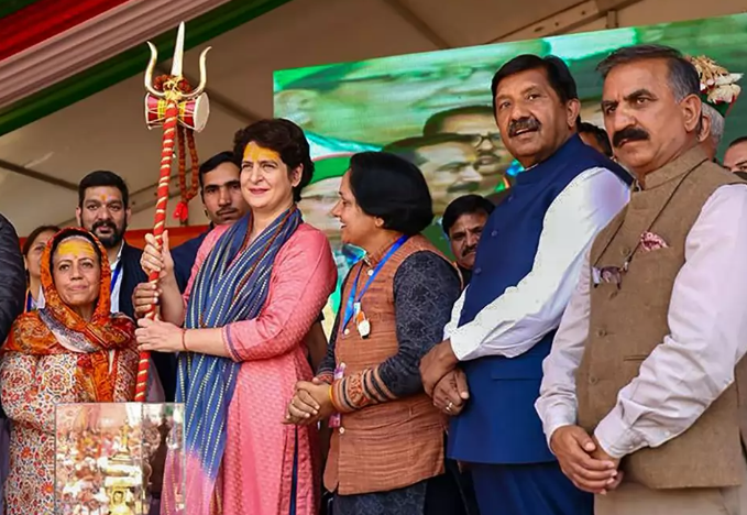Priyanka Gandhi Masterminded Thumping Win In Himachal?