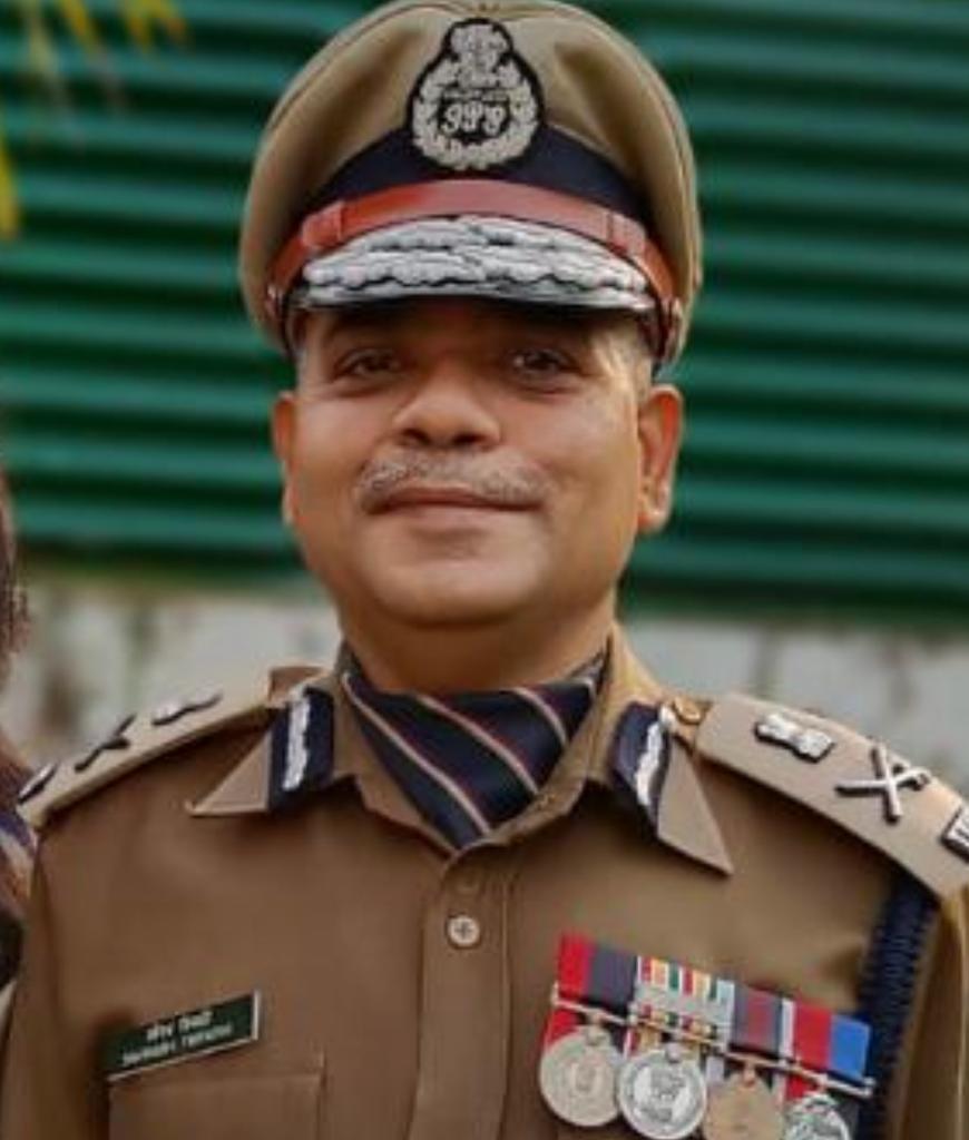 Saurabh Tripathi IPS  has been awarded President's Police Medal For Distinguished Service