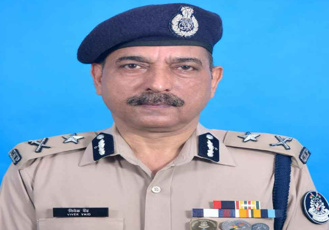 Vivek Vaid CRPF cadre  has been transferred as IG CRPF Academy, MHA, Government of India
