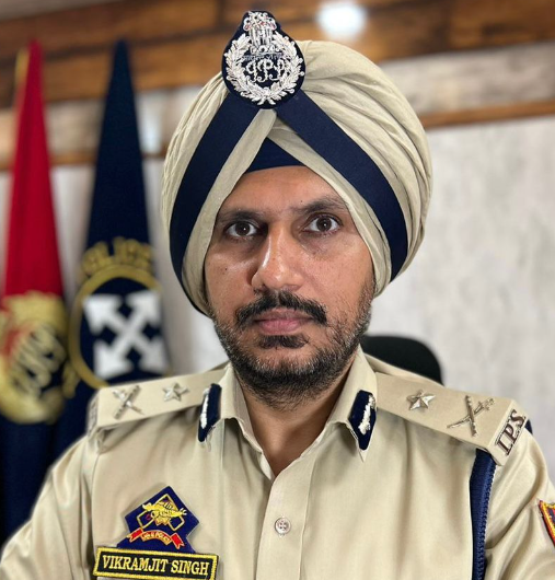 Vikramjit Singh IPS has been transferred and posted as Commissioner/Secretary, Industries and Commerce Department, J&&K(UT Administration)