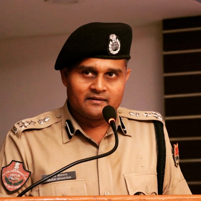 Gaurav Srivastava IPS has been transferred as IG, Crime-II Rajasthan Police