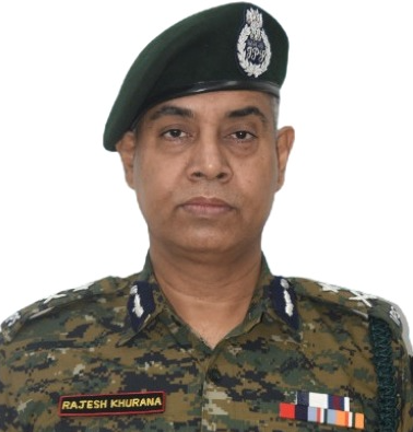 Rajesh Khurana IPS has been given additional charge as IG CRPF, Intelligence Directorate Ministry of Home Affairs Government of India