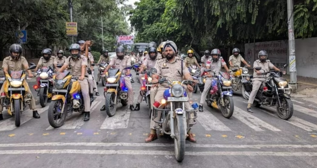 As Delhi Enters In G-20 Mode, Sagar Kalsi Leads Dominating Patrolling with 45 officers  To Up The Deterrence
