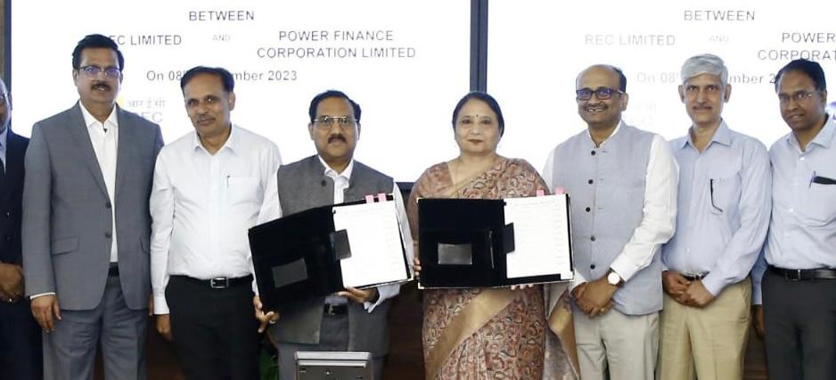 REC Signs MoU with Power Finance Corporation:  Aim For Scaling Revenue Trajectory To New Heights