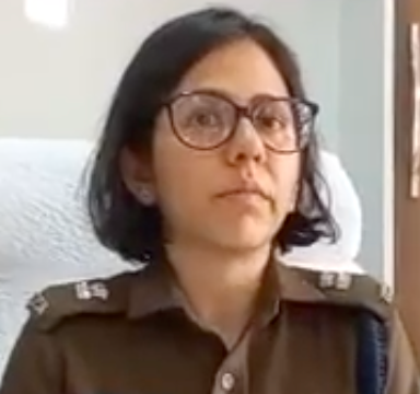 Mrs Nikita Khatter IPS has been appointed as SP, HSNCB Panchkula, Haryana Police