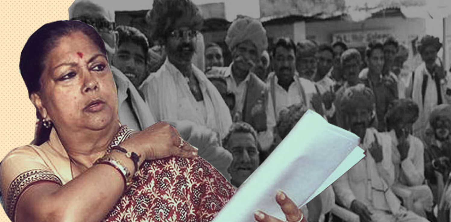 Vasundra Raje Is In True Colours?