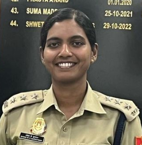 Ms. Shweta K Sugathan IPS has been transferred as Additional DCP-II North District Delhi Police
