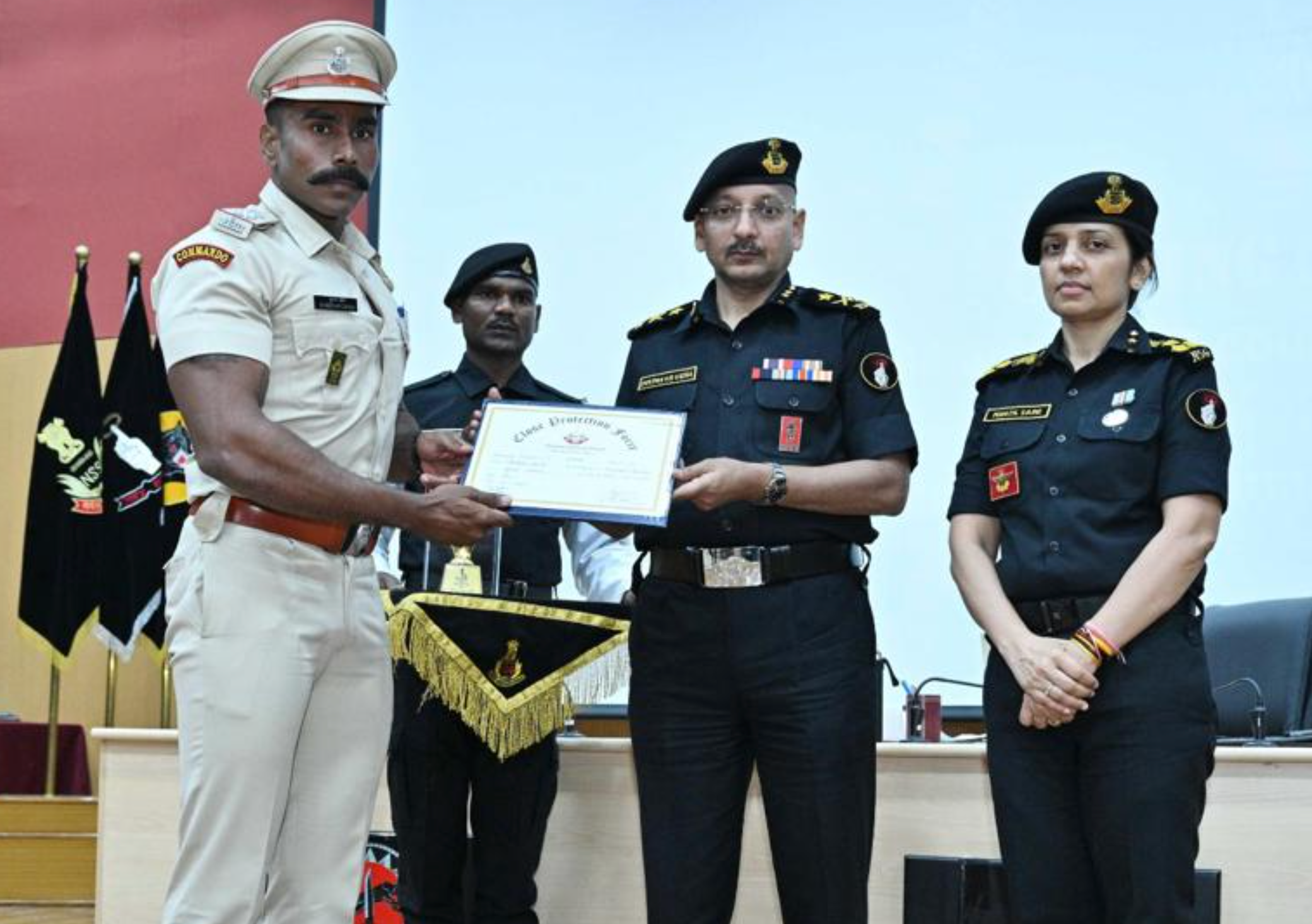 NSG's Four Week PSO Course In VVIP Security For UP and A&NI Police concludes