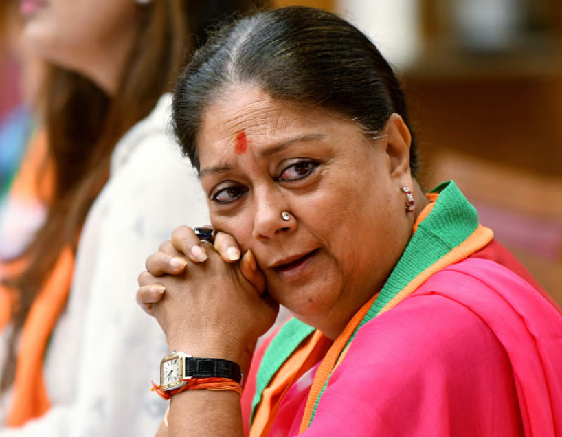 Vasundhra Raje Politically Countered  By High Command?