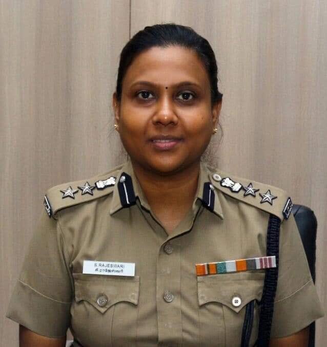 Mrs. S Rajeshwari IPS has been transferred on promotion as IG Armed Police, Tamil Nadu Police