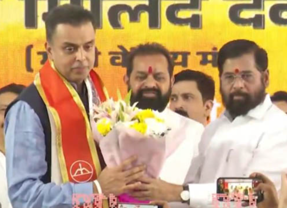 Milind Deora Joined Shiv Sena