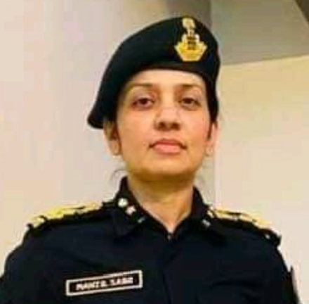 Mrs. Manzil Saini IPS  has been awarded prestigious Gallantry Medal