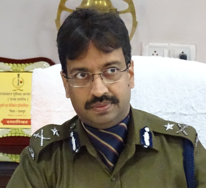 Bhupendra Sahu IPS has been transferred as ADG Technical Services, Rajasthan Police