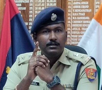Kalaivanan R IPS has been transferred to Puducherry(UT Administration)