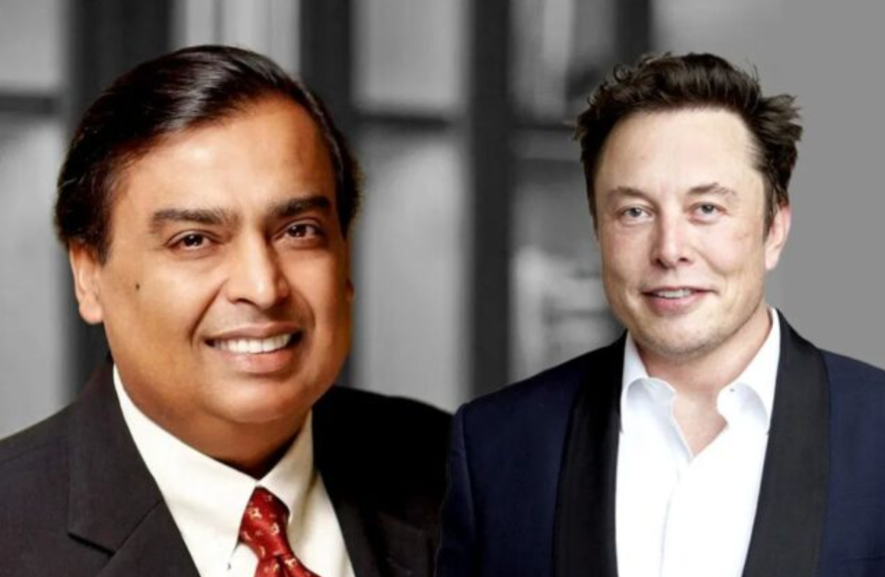 Musk And Ambani  To Join Hands For Future Joint Venture?