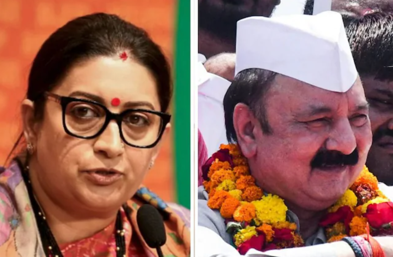 Smriti Irani Left Alone To Contest?
