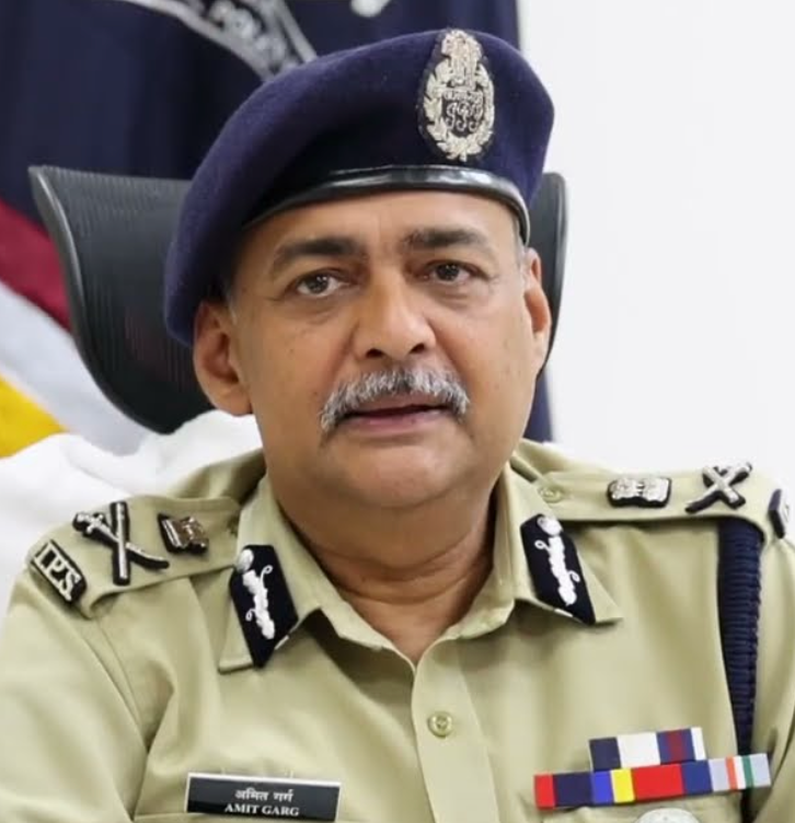 Amit Garg IPS  has been empanelled to the rank of DG in Government of India