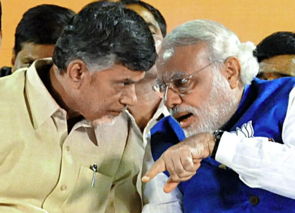 Chandrababu Naidu Opening His Cards?