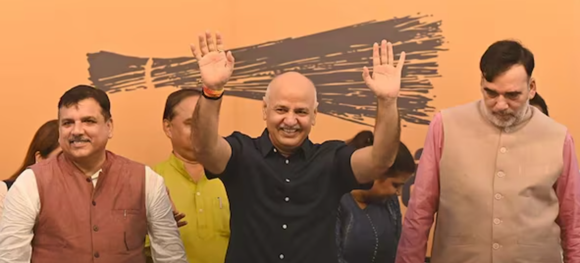 Sisodia Taken Charge For Upcoming Delhi Elections?