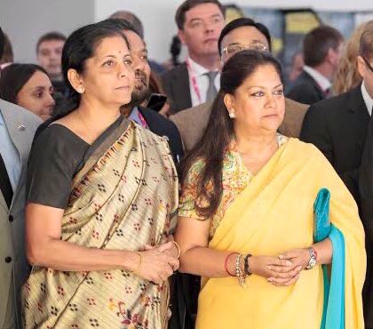 Vasundhra Raje And Nirmala Sitaraman In Race For BJP Chief?