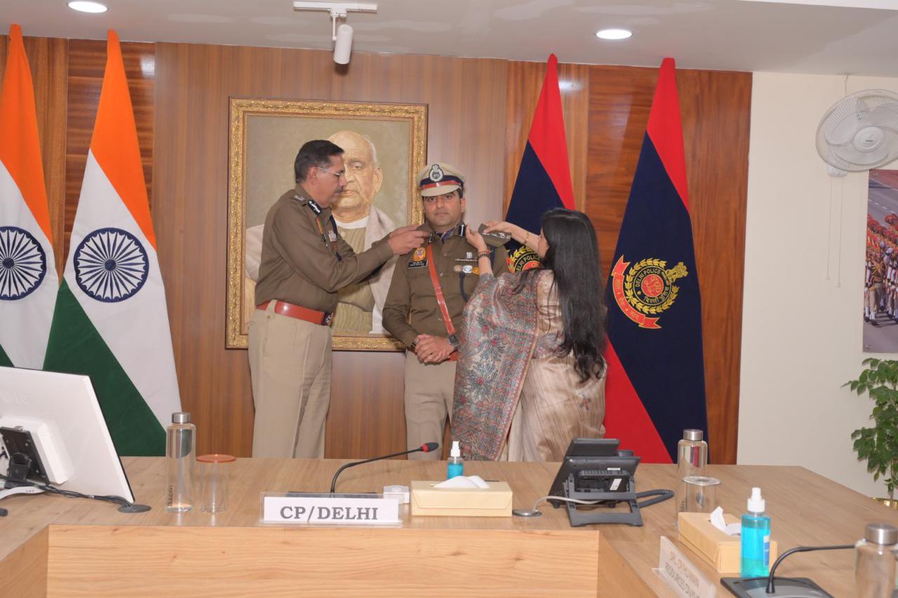 Pipping Ceremony of Sanjay Sain IPS