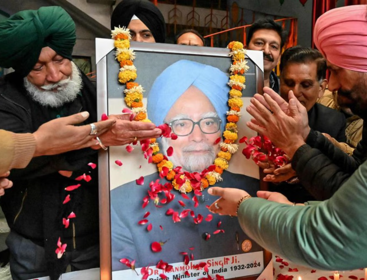 Strict Security Arrangement During Funeral of Manmohan Singh
