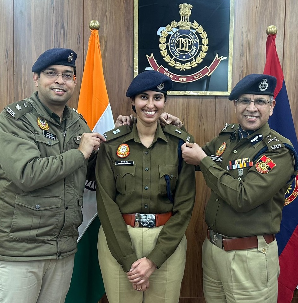 ACP Aishwarya Singh IPS promoted to Additional DCP rank