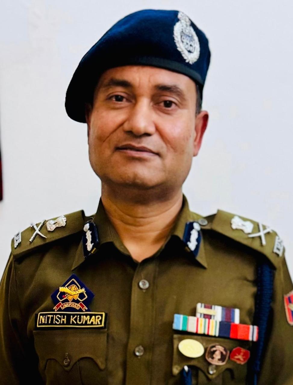 Nitish Kumar IPS has been awarded prestigious President's Medal For Distinguished Service