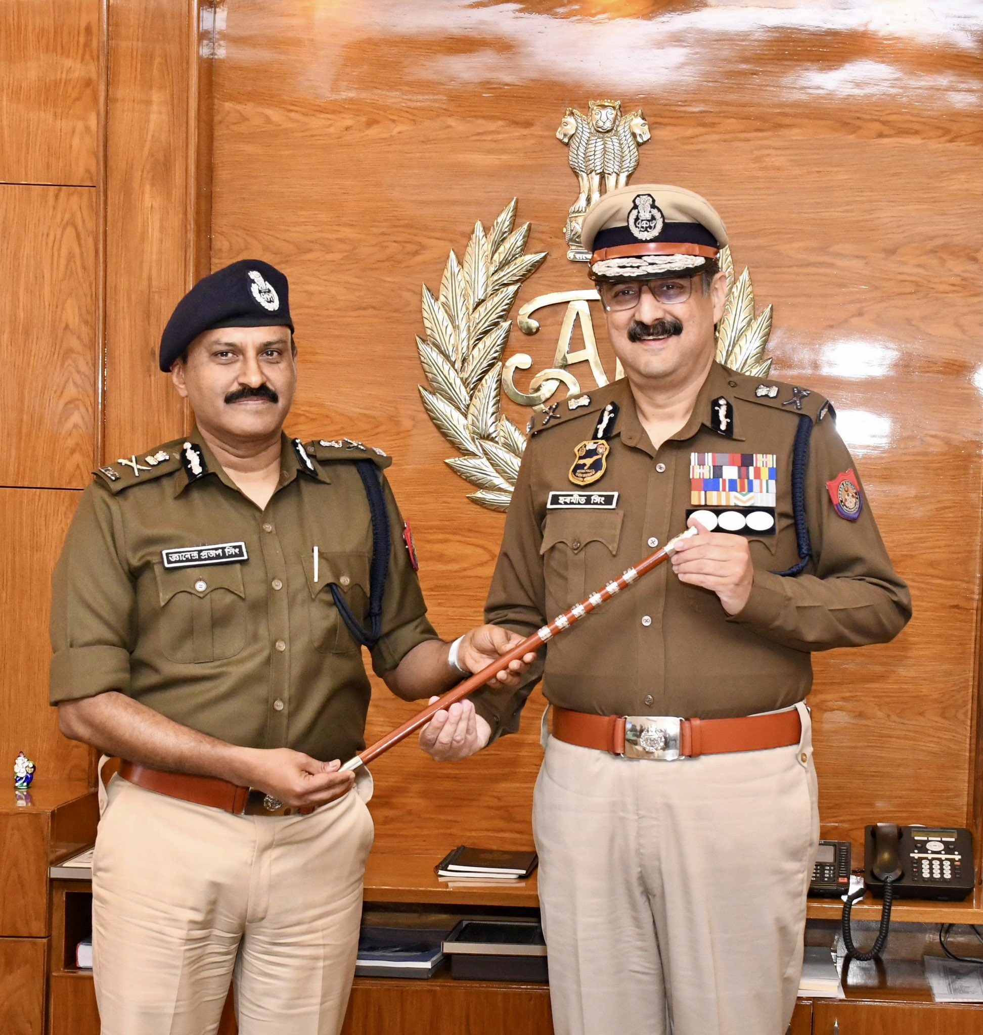 Harmeet Singh IPS Takes Over As DGP Assam