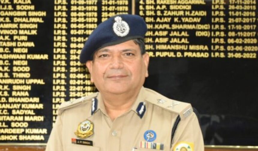 Jai Prakash Singh IPS  has been appointed as ADG Armed Police& Training, Himachal Pradesh Police