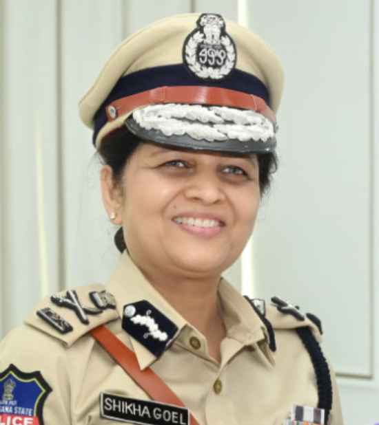 Mrs. Shikha Goel IPS has been transferred as Director Cyber Security Bureau, Telangana Police