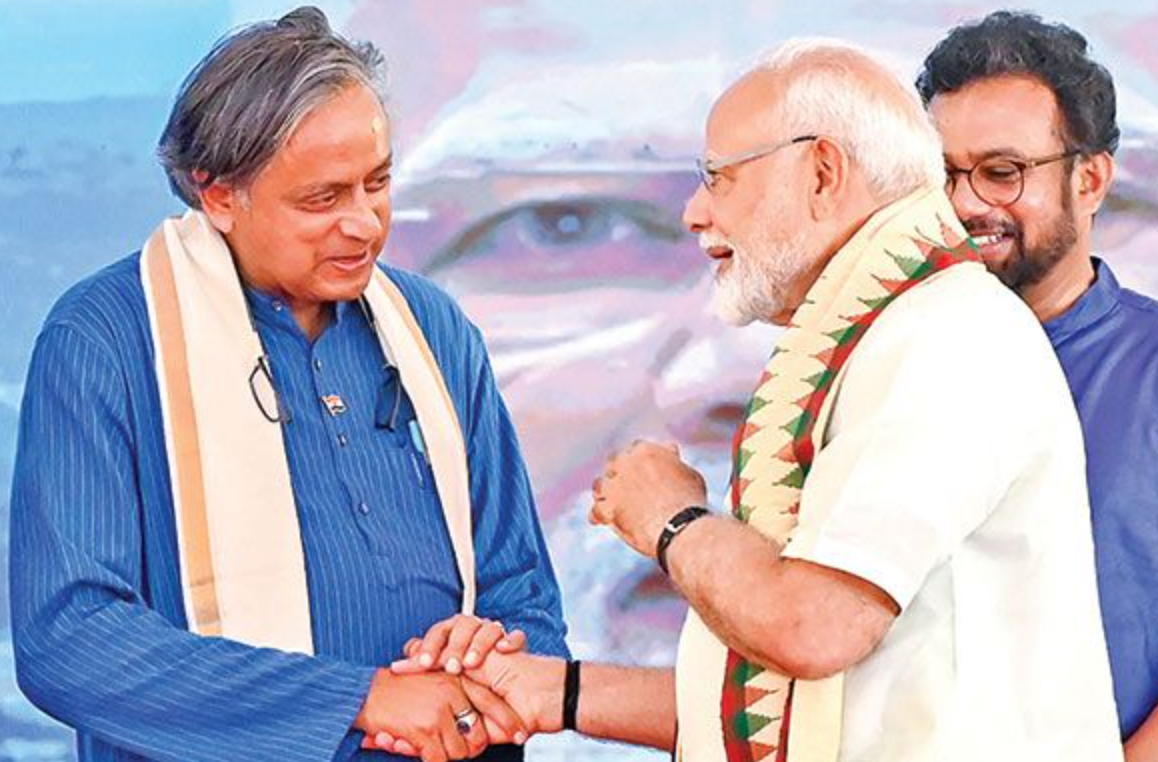 Shashi Tharoor- Becoming A Handler of Complex International Situation?