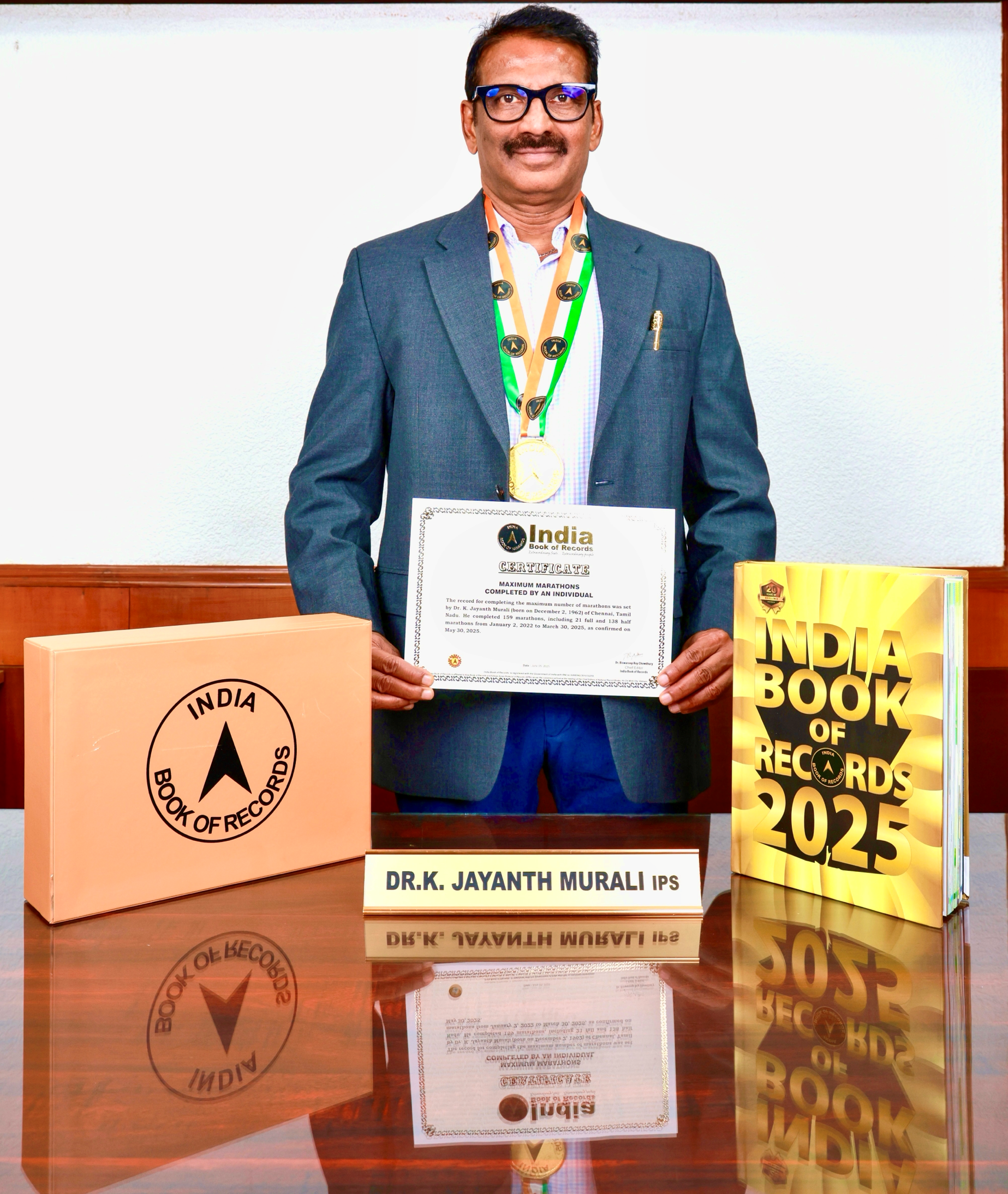 Dr. K. Jayanth Murali’s Monumental Marathon Quest: Redefines National Records