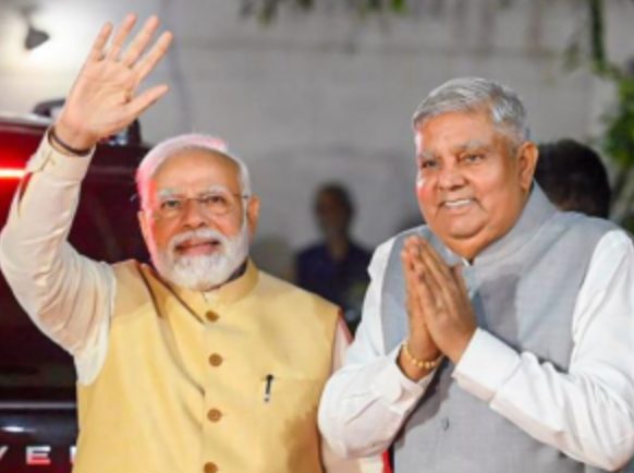 Vice President Jagdeep Dhankad Resigns