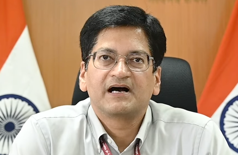 Amitesh Sinha IRAS has been given extension in upgradation of post to AS level, unto August 2026