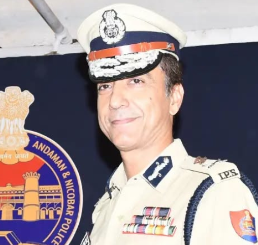 Andaman DGP HGS Dhaliwal  honoured with the prestigious President's Medal For Distinguished Service.