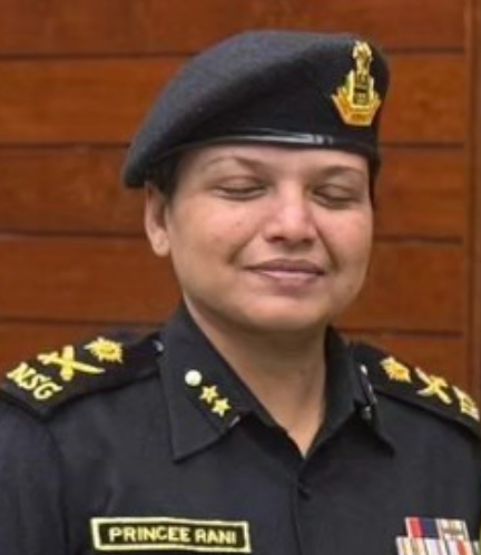 Mrs.Princee Rani IPS has been honoured with the prestigious Medal For Meritorious Service