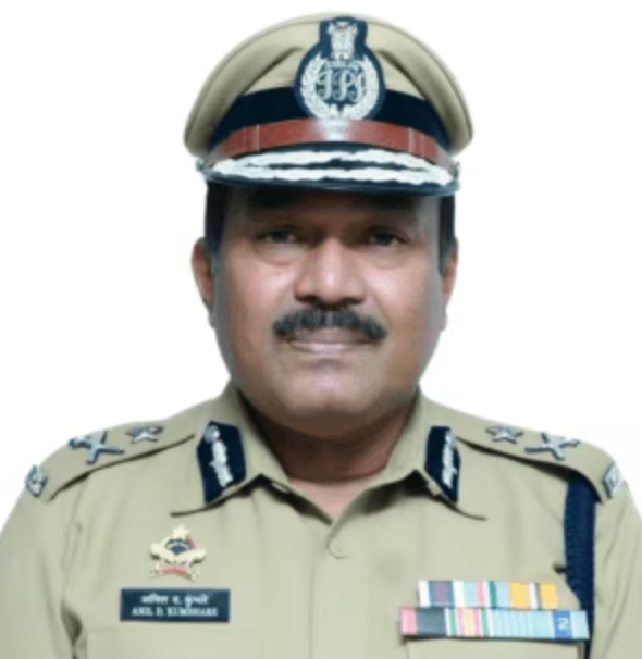 Anil Dashrathrao Kumbhare IPS i has been honoured with the prestigious President's Medal For Distinguished Service