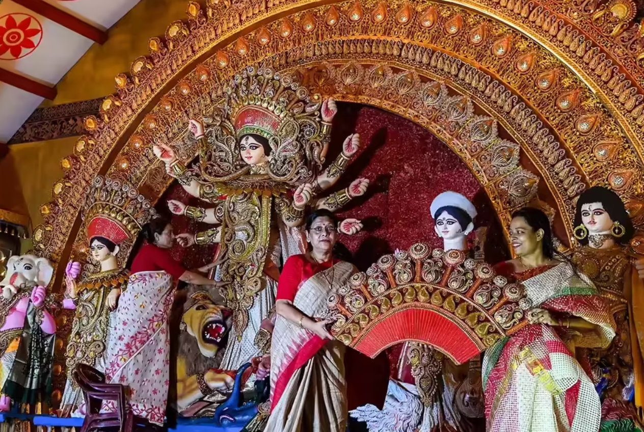 Pandal and Politics?