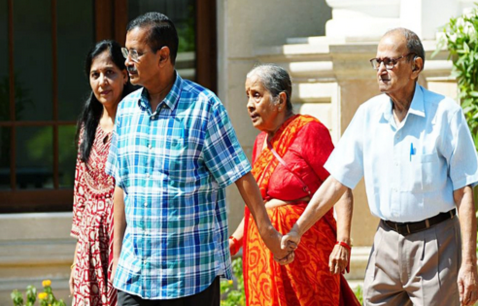 A Bunglow Allotted To Kejriwal In Lutyen Zone
